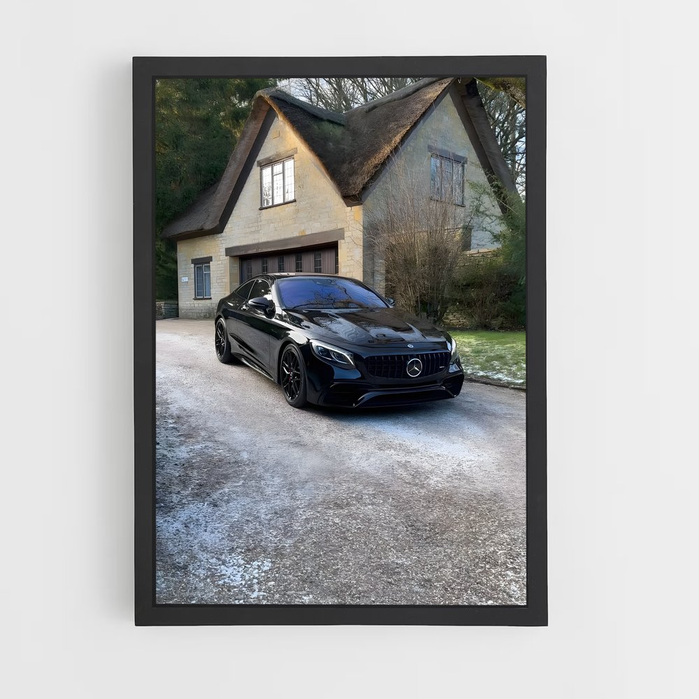Poster raffiné S amg – affiche Mercedes (vue 2)